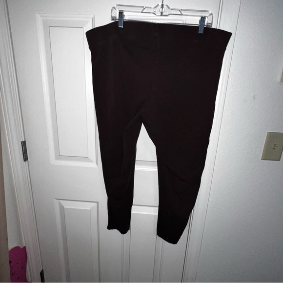 Torrid Pixie Womens Pant High Rise Pull-on Leggings Size 4 Athleisure Brown - Picture 3 of 5